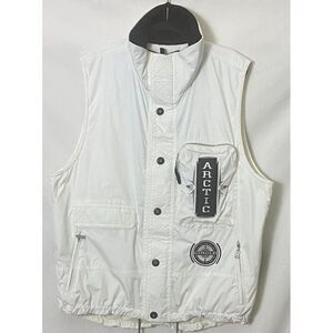 Bogner Ski Vest Mens L White Artic Circle Insulated Vintage Snowboard Unisex